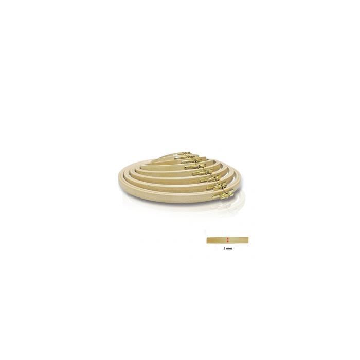 TAMBOUR BOIS ROND A BRODER
