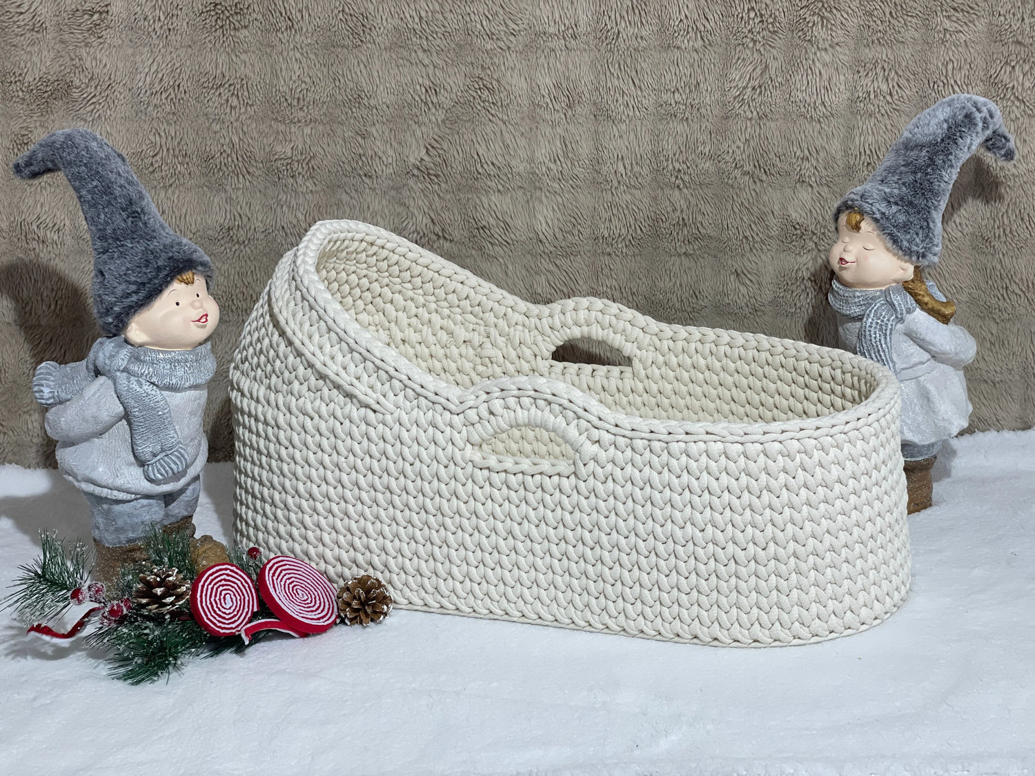 🌸 Couffins au crochet pour bébé