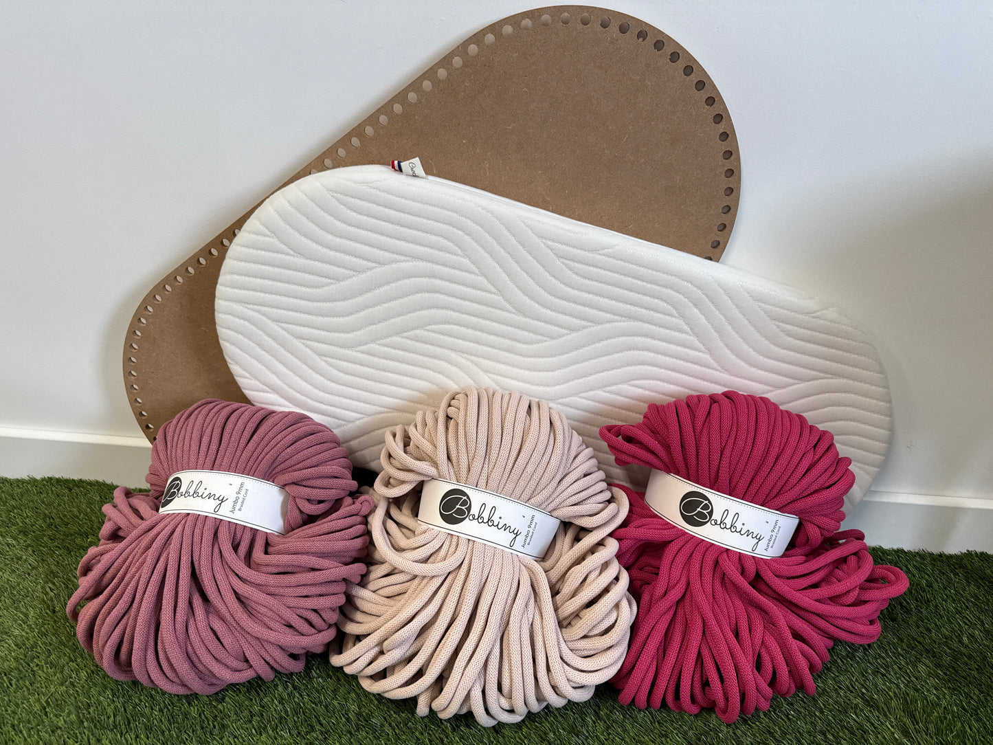 🌙 Kit DIY Couffin Bébé - PELOTES + BASE + MATELAS