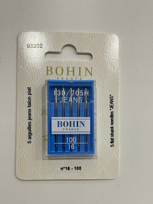 Assortiment d'aiguilles Jeans Bohin No 16-100