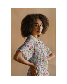 Viscose Plumetis Digital  PINK