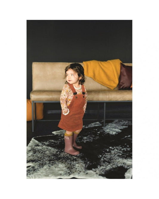 Tissu Velours Lavé Larges Côtes Hunter