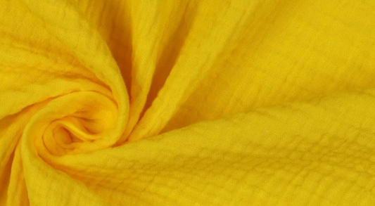 Double Gaze de Coton BIO LEMON