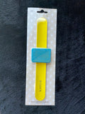 Bracelet porte épingles magnétique coloris jaune