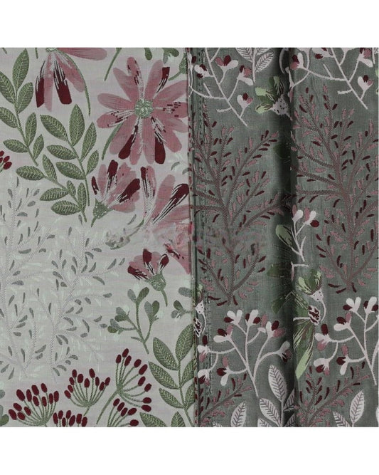 Jacquard Poppy Clair