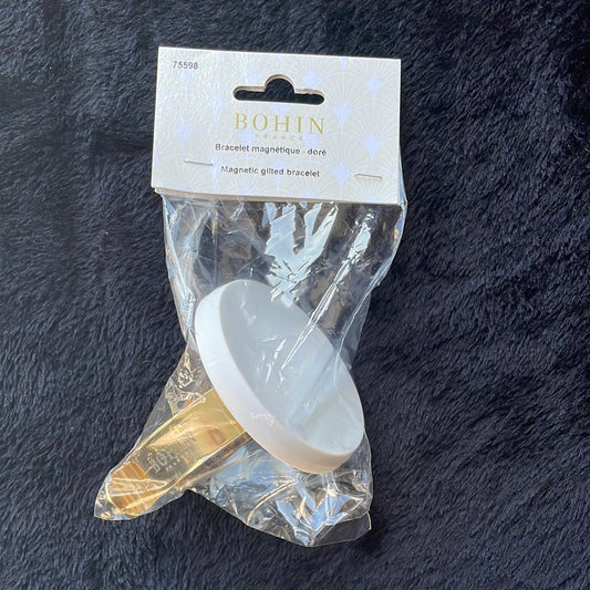 Pelote magnétique bracelet doré
