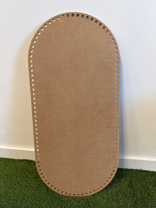 Fond Base Bois Crochet pour Couffin Bébé