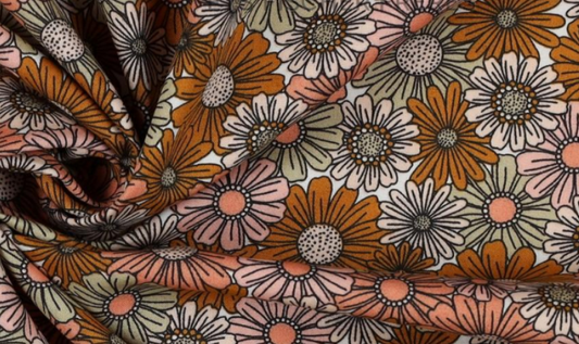 Popeline de Coton Poppy  SALMON