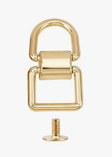 Connecteur de Sangle/Sac Rectangle/D Or
