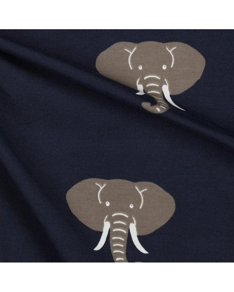 Tissu Jersey Coton Poppy