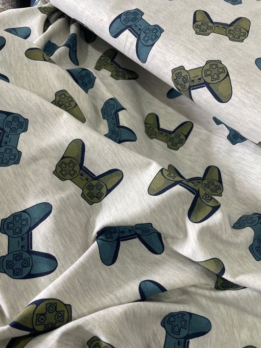 Tissu Jersey mélange Poppy