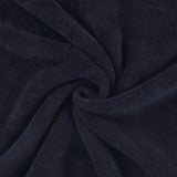 Tissu Micro Éponge Bambou Bleu Marine