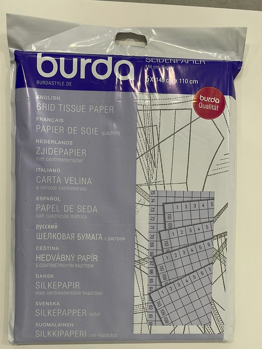 Papier de soie quadrillé BURDA - 1036