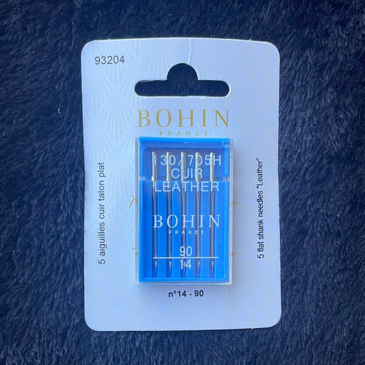 Aiguilles à cuir pour machine à coudre Bohin 90
