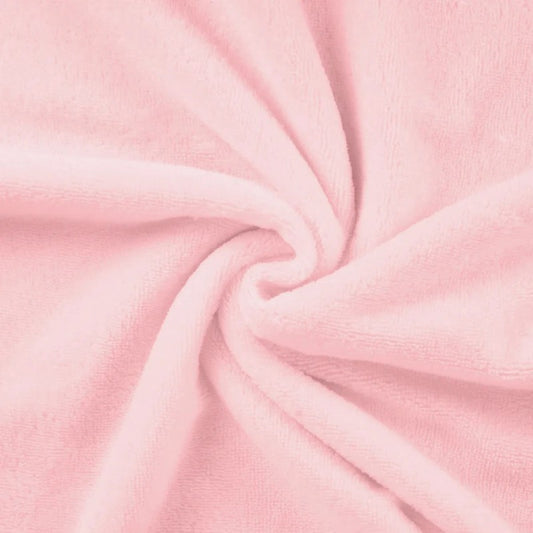 Tissu Micro Éponge Bambou BABY ROSE