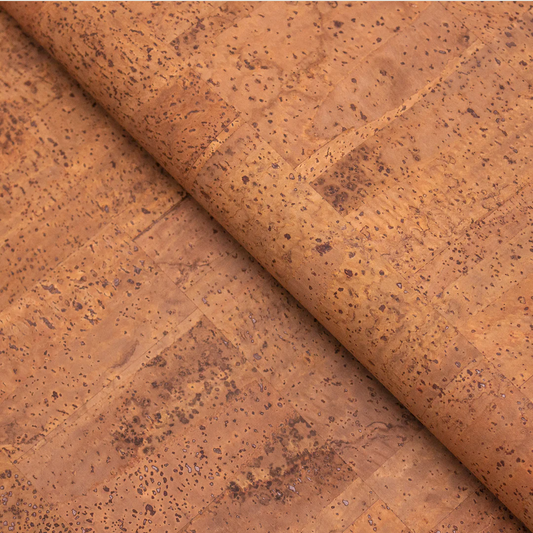 Coupon de Liège MARRON TABAC UNI 50x68cm