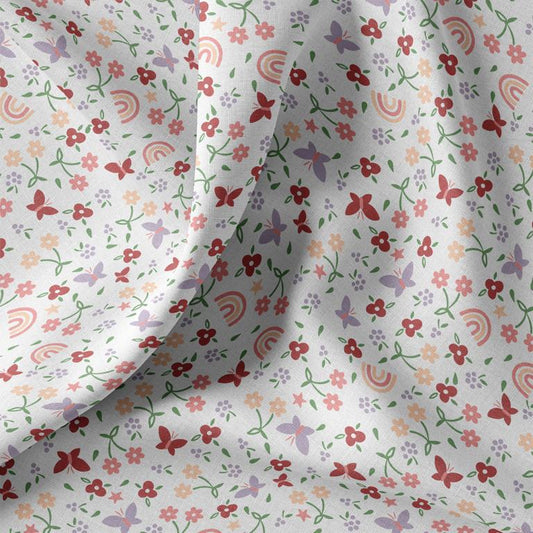 Coton Pelangi Blanc / M.Roses