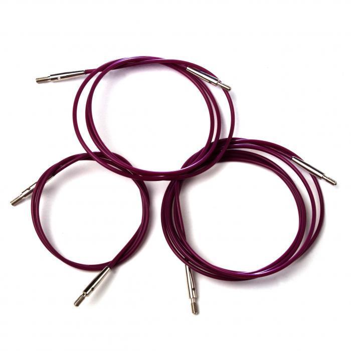 Câble violet 150cm n°126 KnitPro