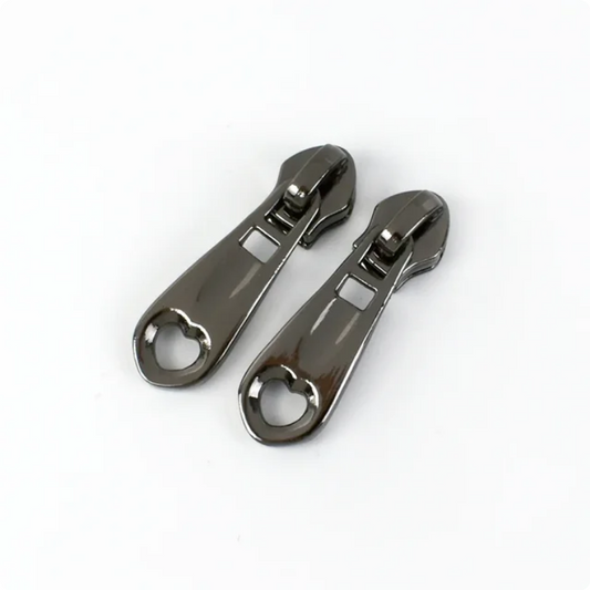 Curseur Coeur Percé Fermeture Éclair #3