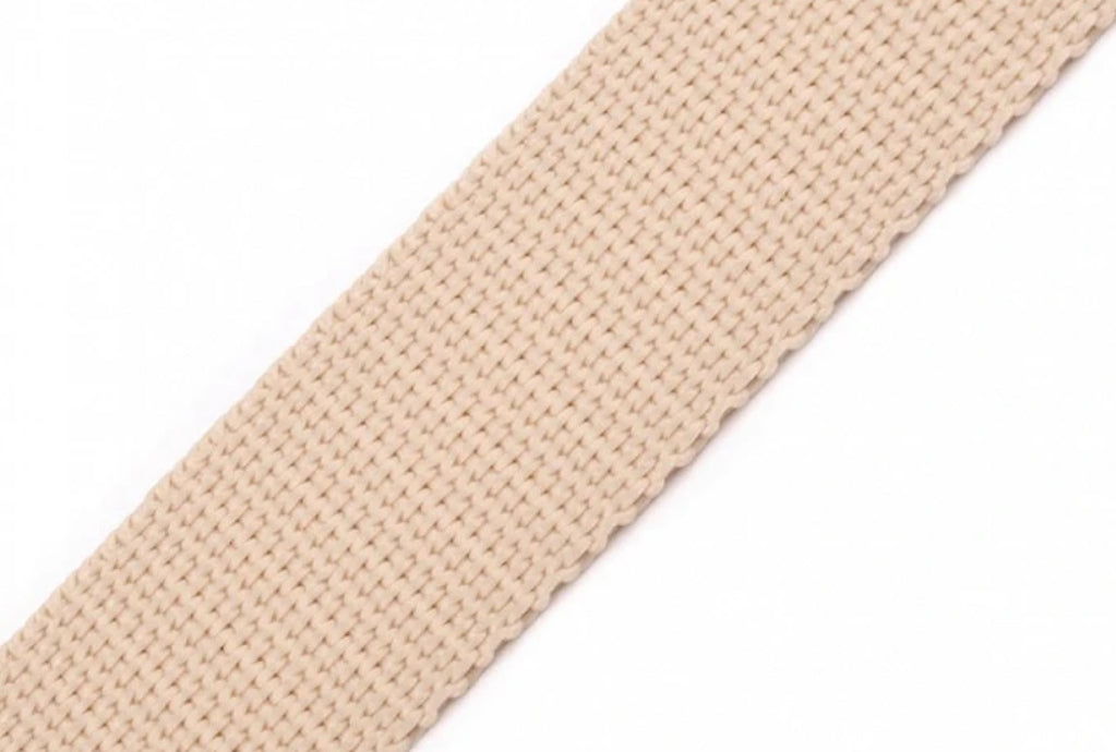 Sangle en Nylon 25mm Écru