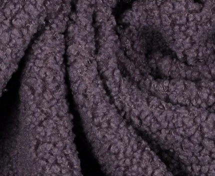 Fausse Fourrure Teddy Bouclette Violet