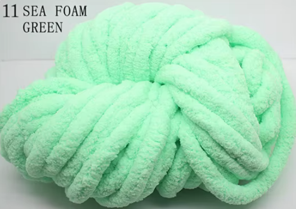 🧶 Pelote Chenille Chunky « Ultra-Doux & Résistant » – 250 g / ~25 m