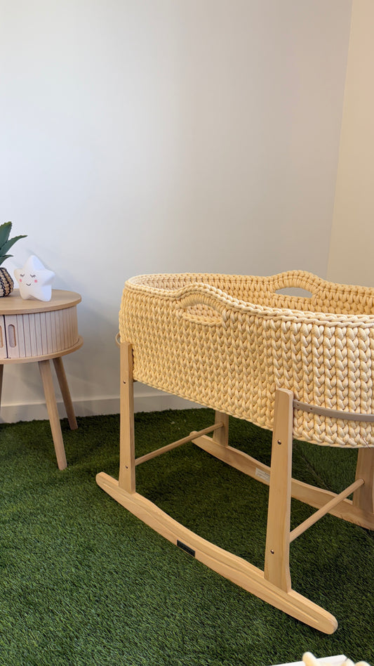 Couffin Bébé Fait main au Crochet