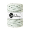 Corde Peignée Macramé 9mm MILKY GREEN