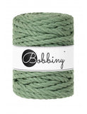 Corde Bobbiny Torsadée 3 PLY 9mm EUCALIPTUS GREEN