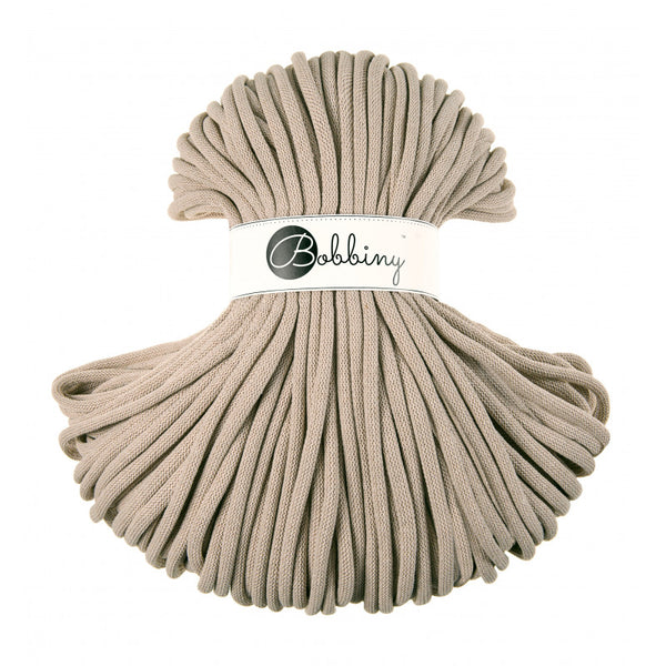 Corde Tréssée JUMBO 9mm BEIGE