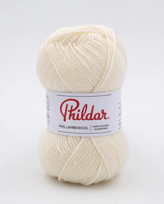 Phil Lambswool Écru
