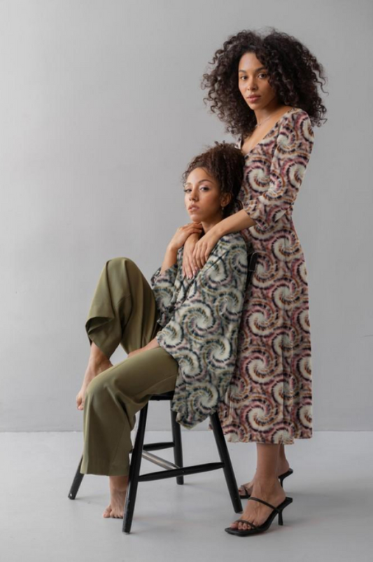 Viscose Digital  MULTICOLOUR