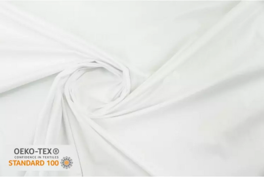 Doublure unie poly-coton Laure Blanc