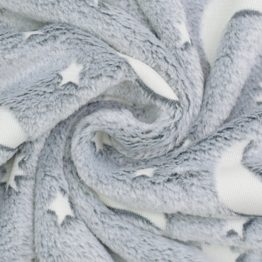 Tissu Polaire Néon Brille dans la nuit