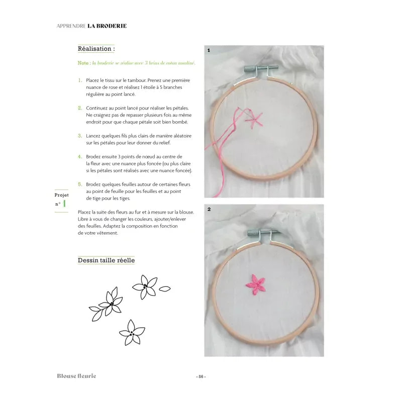 Apprendre la broderie en 10 leçons