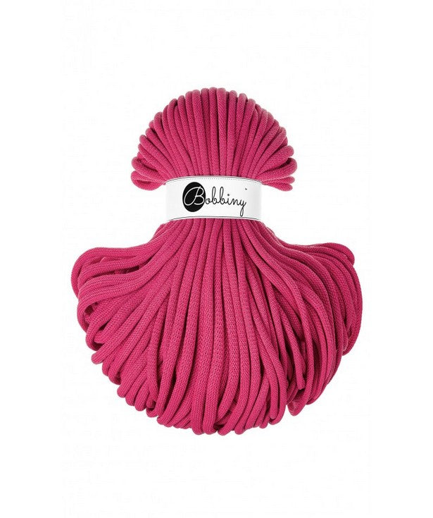 💖 Corde tressée en coton – Coloris Dopamine Pink