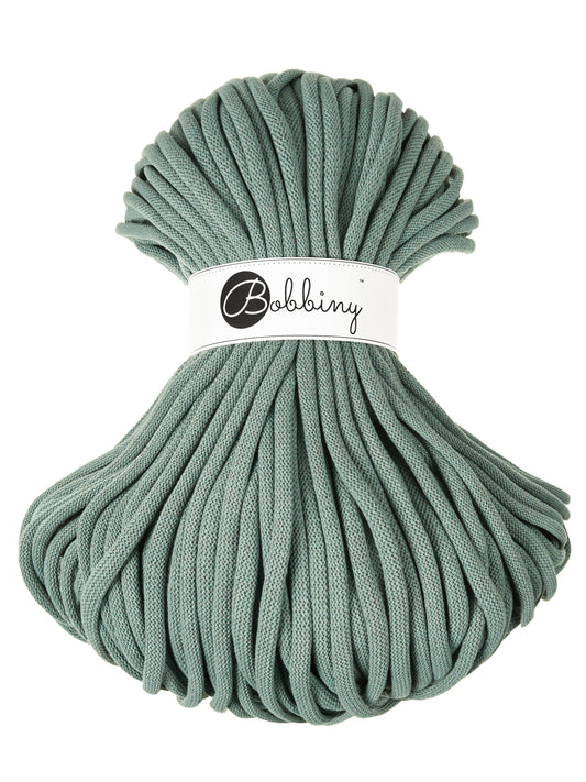 Corde tressée en coton 9mm coloris Laurel– Les Fées Crochett’