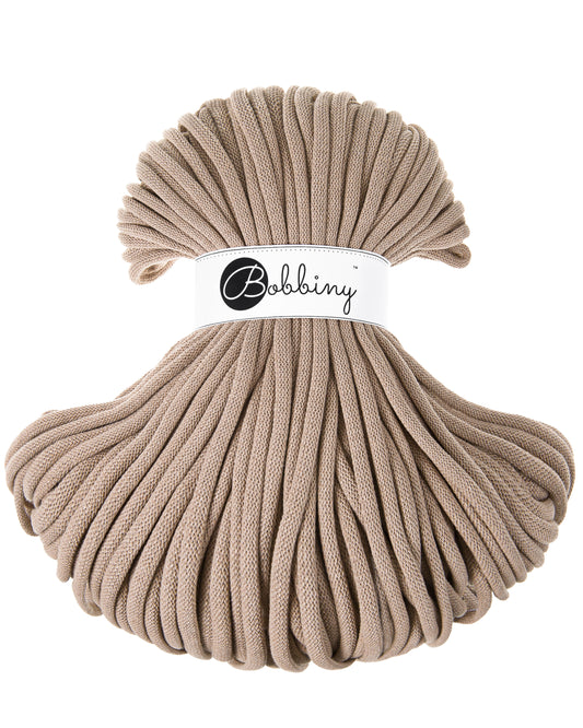 Corde tressée en coton 9mm coloris Sand – Les Fées Crochett’