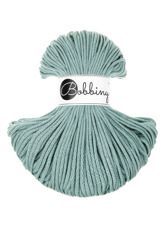 Corde tressée en coton 3mm coloris Duck Egg Blue – Les Fées Crochett’