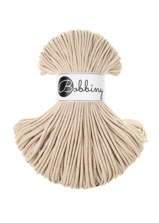 Corde tressée en coton 3mm coloris Warm Beige – Les Fées Crochett’