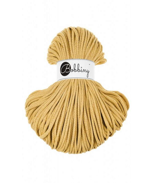 Corde tressée en coton 5mm coloris Honey – Les Fées Crochett’