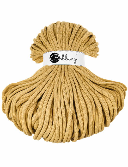 Corde tressée en coton 9mm coloris Honey – Les Fées Crochett’