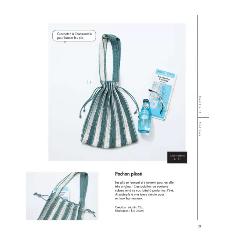 Sacs shopping au crochet