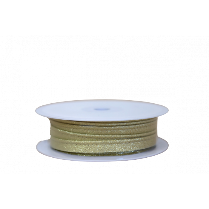Passepoil lamé, brillant, effet métallisé 10mm